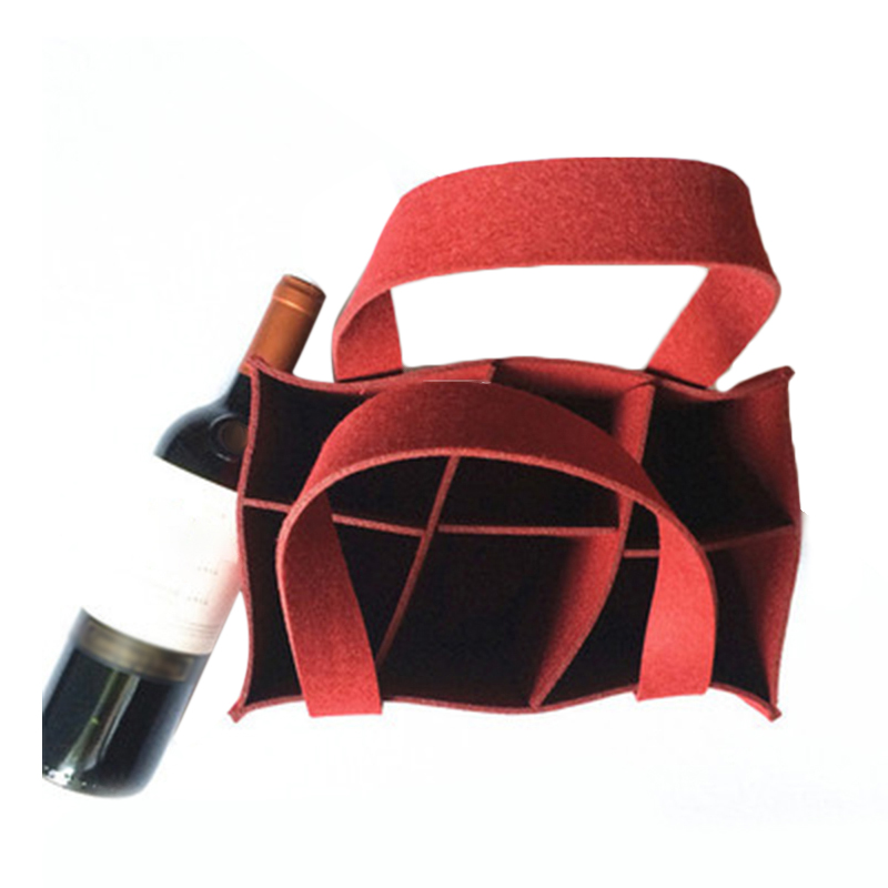 Wine Beer Holder - 6-teilige Filz-Aufbewahrungstasche für Bier und Wein