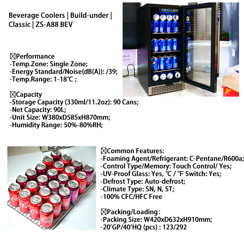 OEM Kleiner Getränkebar-Kühlsc – Wine Beer Fridge Dual Zone Bewertung und Preis