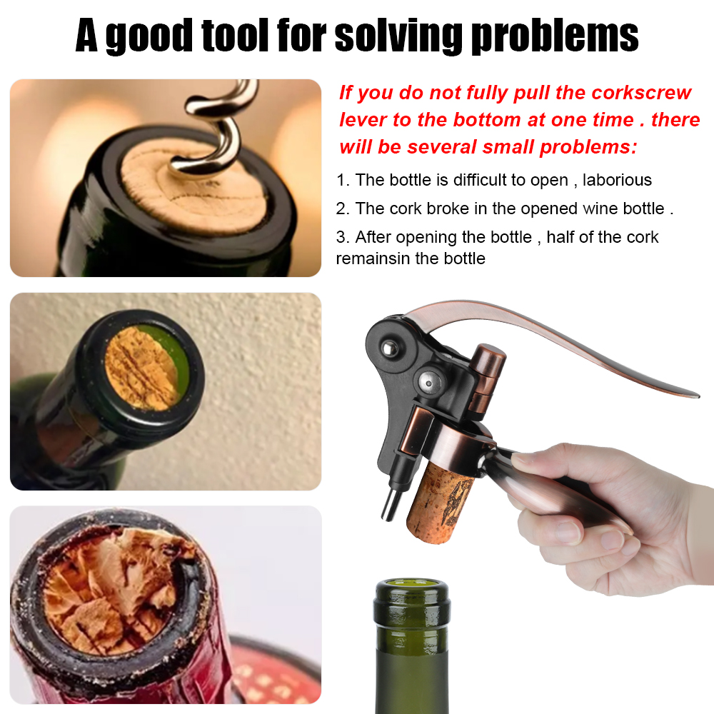 Barware Hasenförmiger Bar-Hebe – Cork Screw Lever Bewertung und Preis