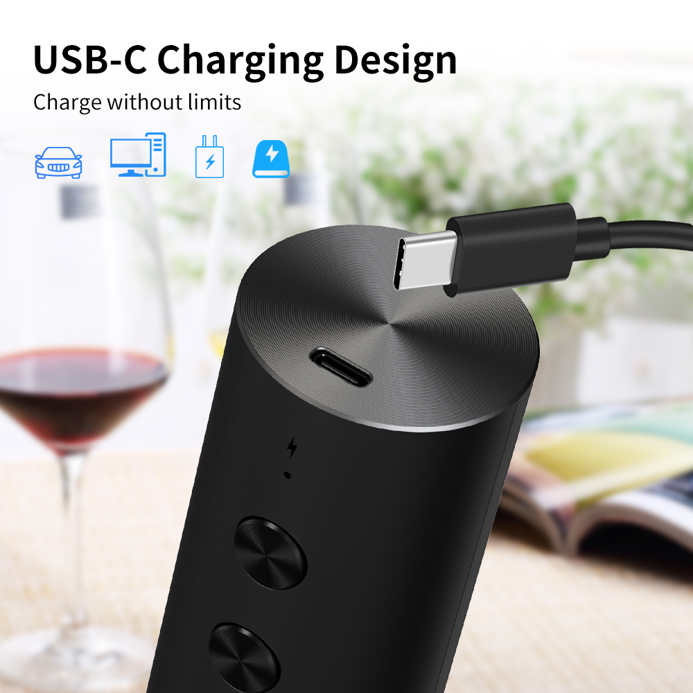 4-in-1 Elektrisches Flaschenöf – Wine Opener Electric Bewertung und Preis