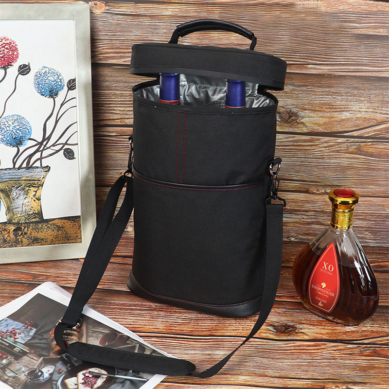 Tragbare Outdoor-Weinkühltasch – Wine Beer Holder Bewertung und Preis