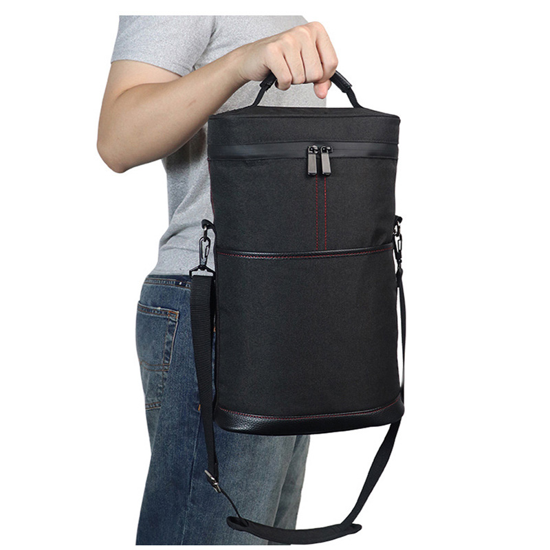 Tragbare Outdoor-Weinkühltasch – Wine Beer Holder Bewertung und Preis