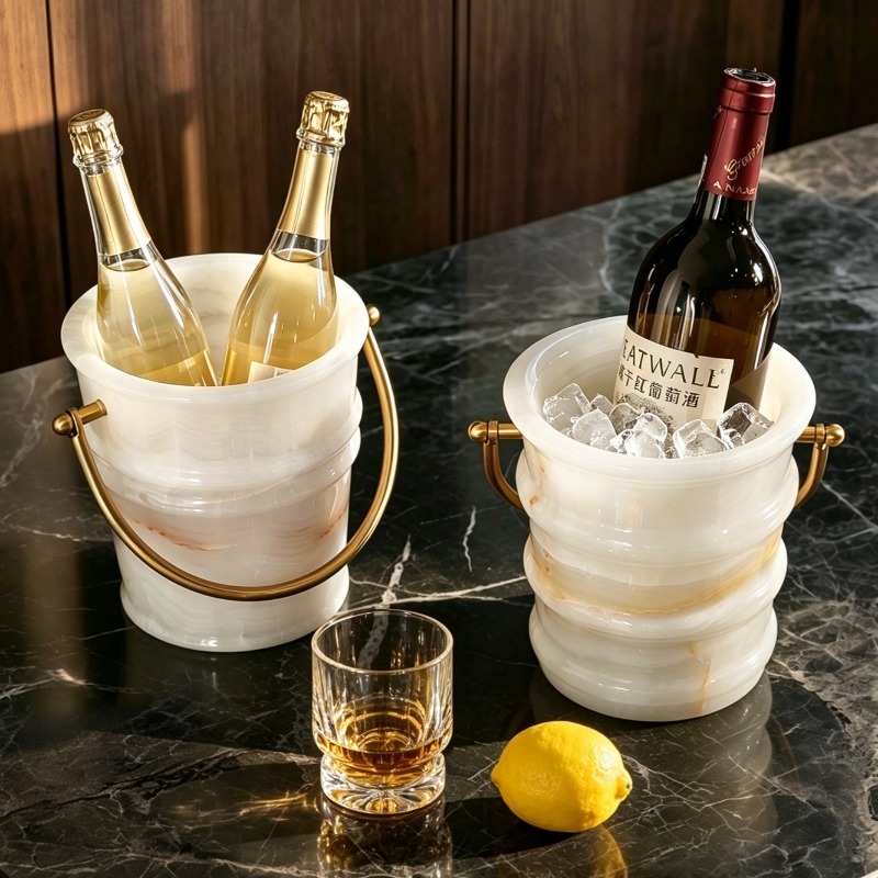 Marmor-Eiskübel, Barzubehör, K – Wine Beer Holder Bewertung und Preis