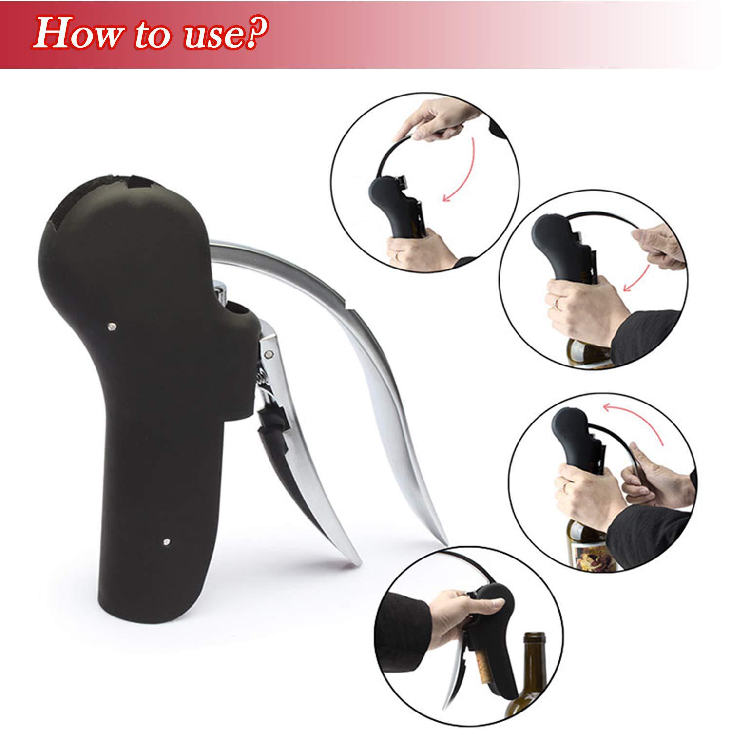 Kaninchen-Hebel-Weinkorkenzieh – Cork Screw Lever Bewertung und Preis