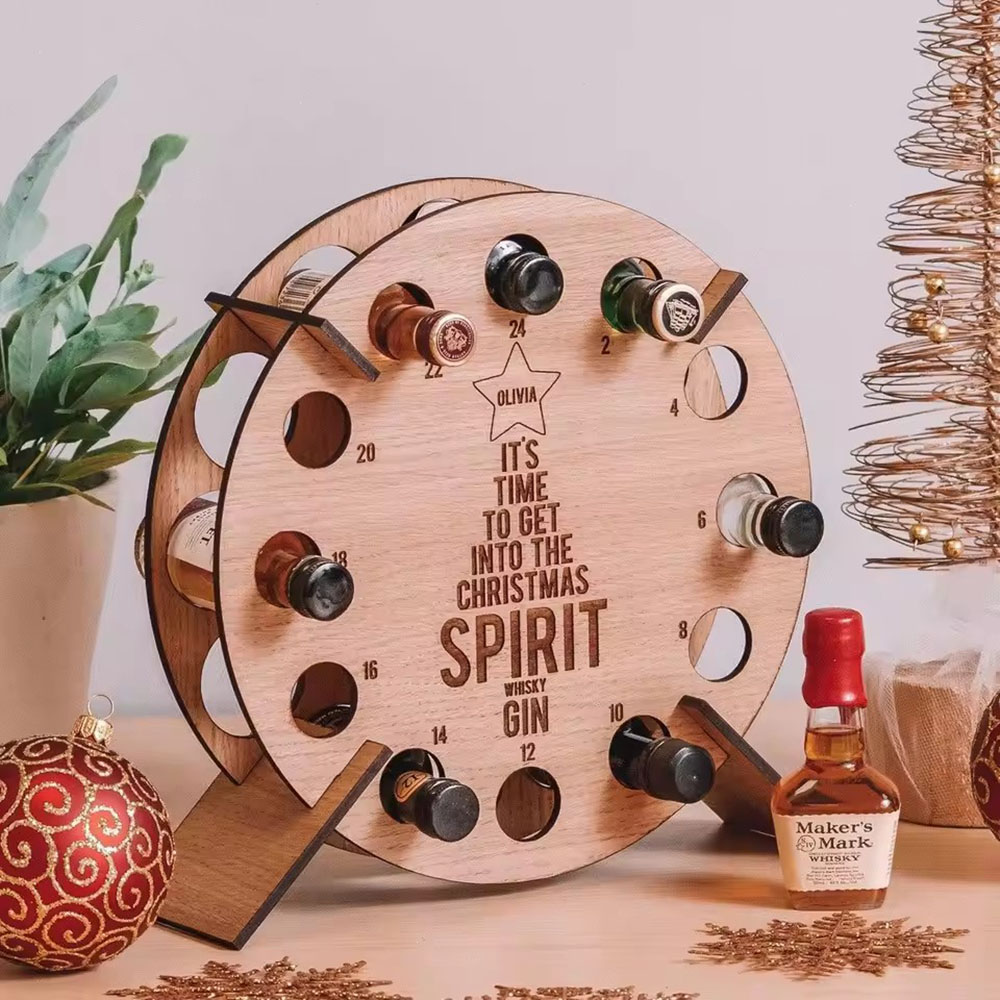 Weihnachtsbaum-Holz-Weinregal, – Wine Beer Holder Bewertung und Preis