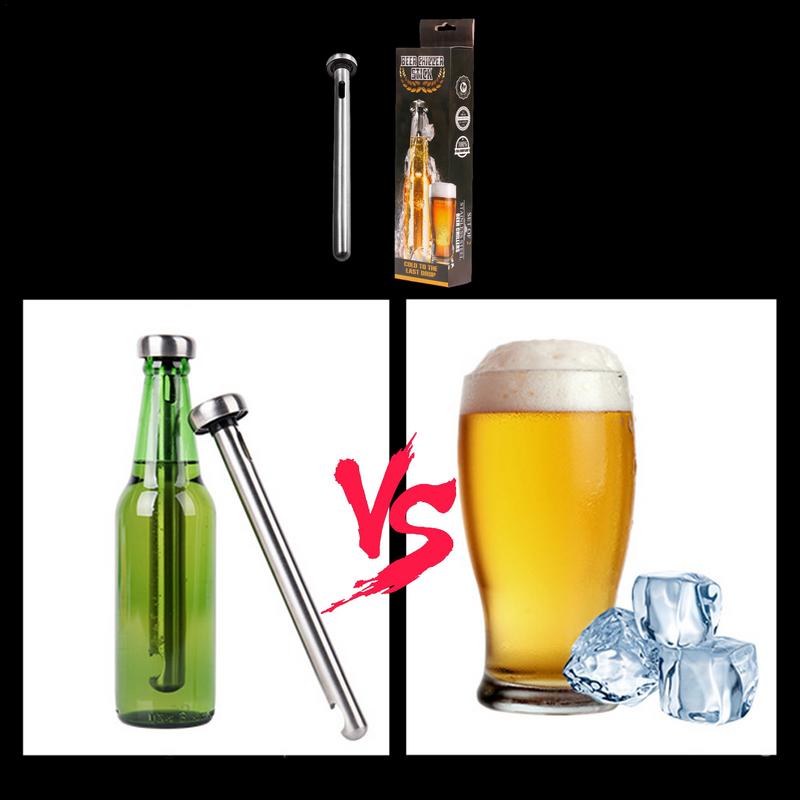 2 Stück Edelstahl Bier kühler  – Wine Beer Holder Bewertung und Preis