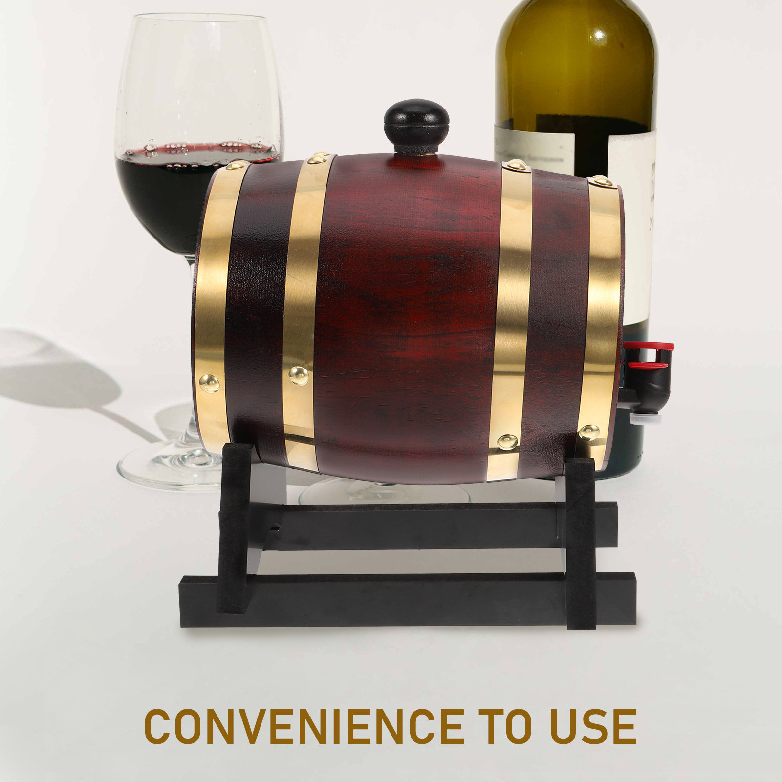 1 Set Holz-Weinfass 1L Rotwein – Wine Beer Holder Bewertung und Preis