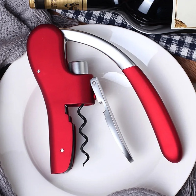 Neues Edelstahl-Weinöffner-Set – Cork Screw Lever Bewertung und Preis