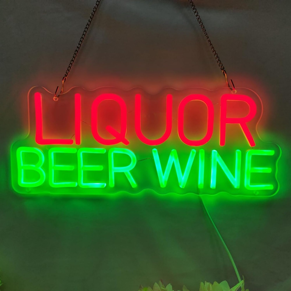 LED-Neonschild für Likör, Bier – Wine Beer Whiskey Year Bewertung und Preis