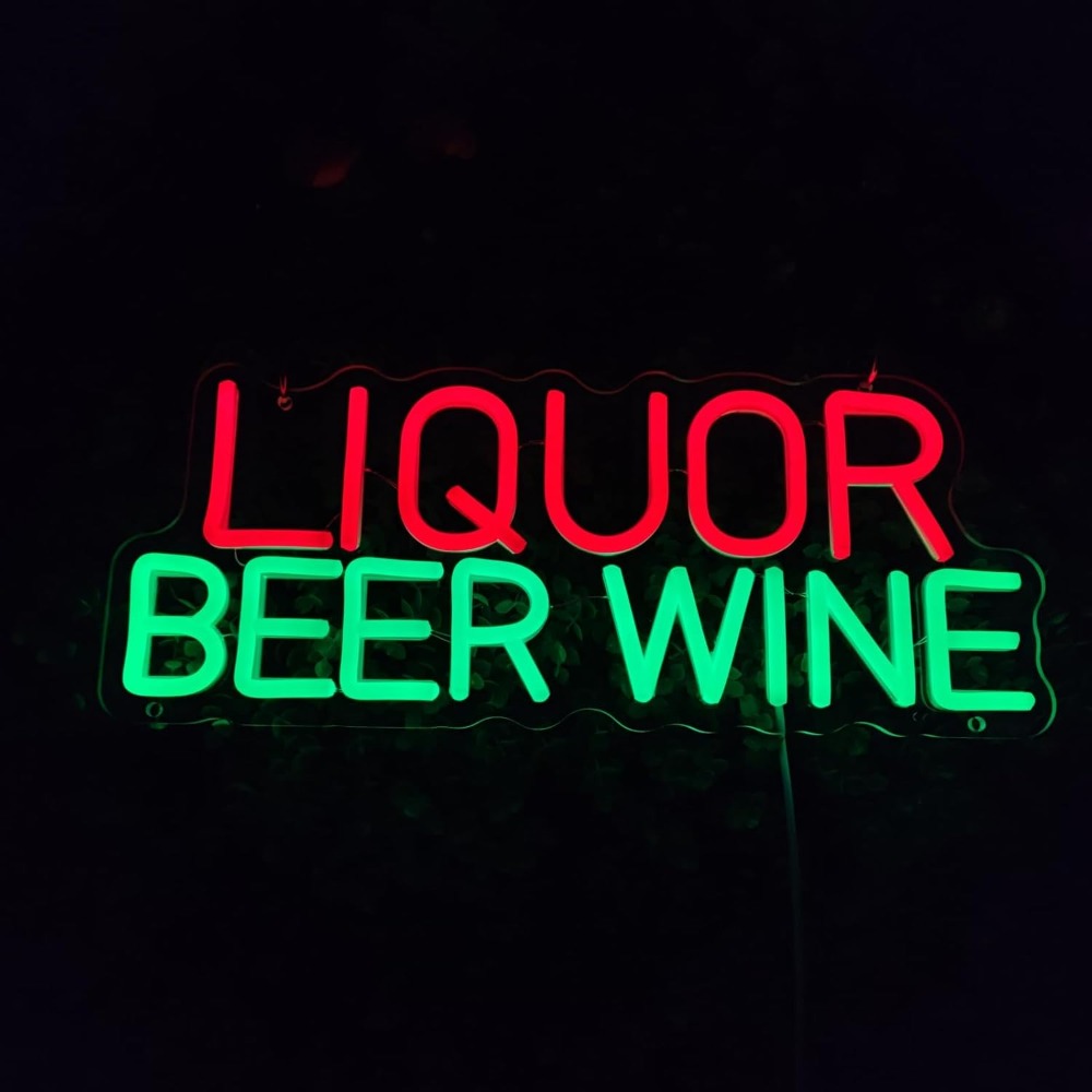 LED-Neonschild für Likör, Bier – Wine Beer Whiskey Year Bewertung und Preis