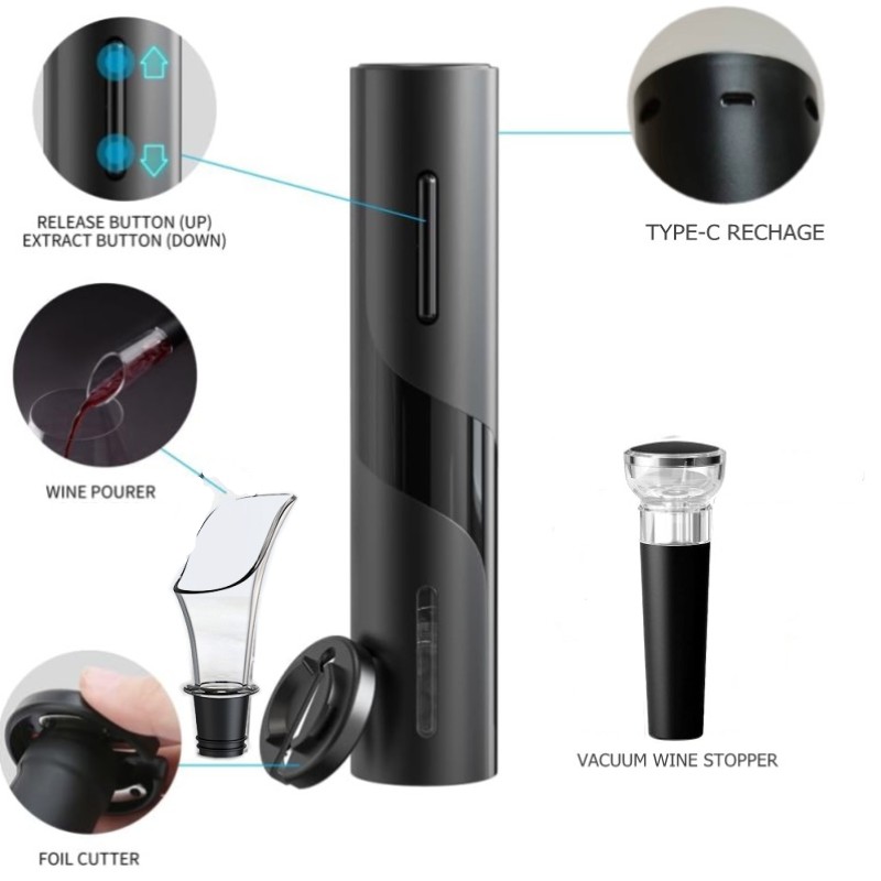 Wiederaufladbare Multifunktion – Wine Opener Electric Bewertung und Preis