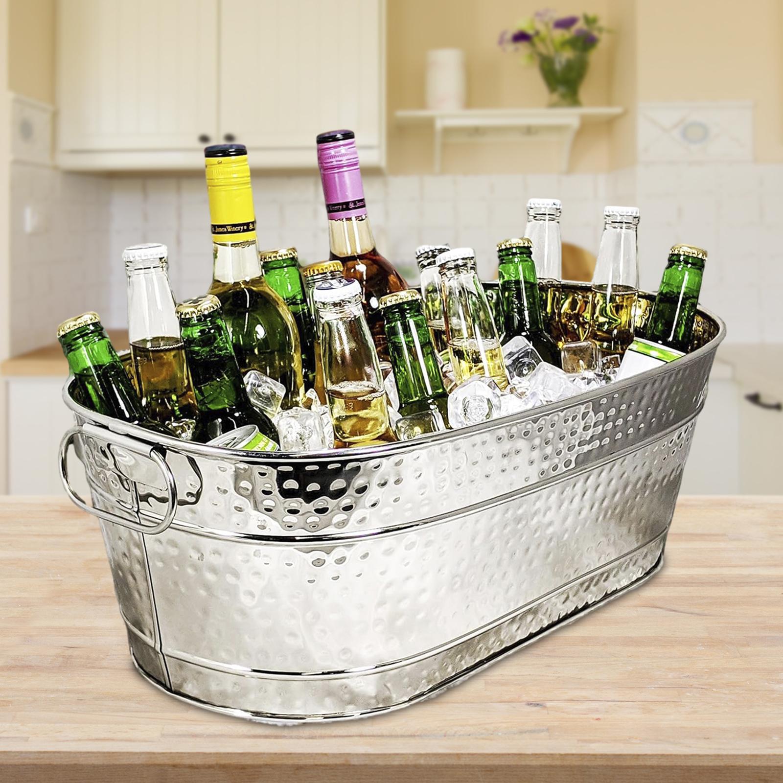 Eis kübel verzinkte Wanne Vorr – Wine Beer Holder Bewertung und Preis