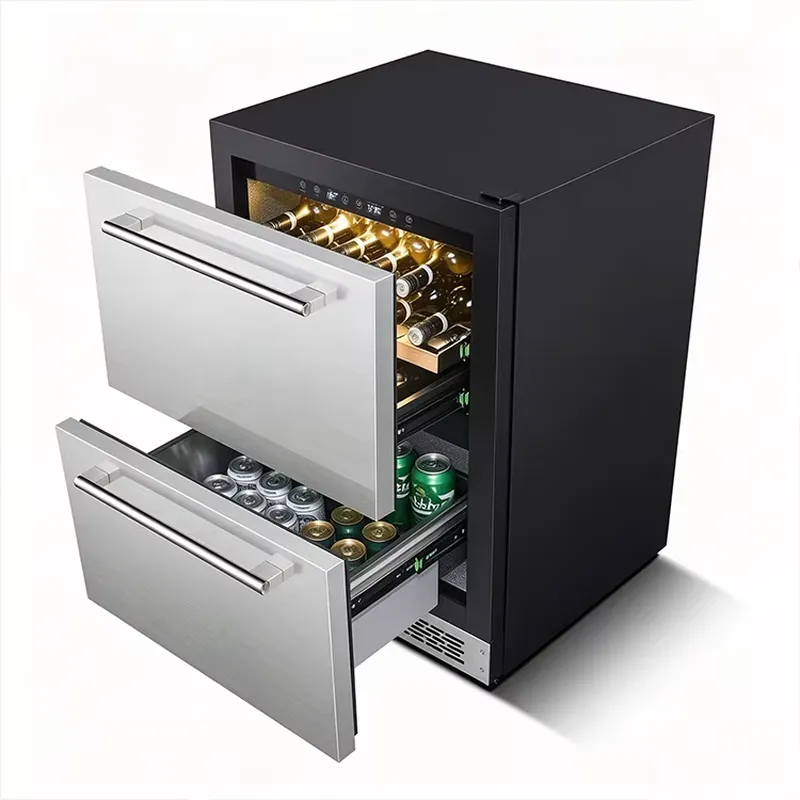 Schwarzer, langlebiger Edelsta – Wine Beer Fridge Dual Zone Bewertung und Preis