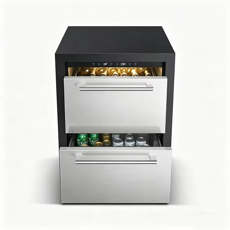Schwarzer, langlebiger Edelsta – Wine Beer Fridge Dual Zone Bewertung und Preis