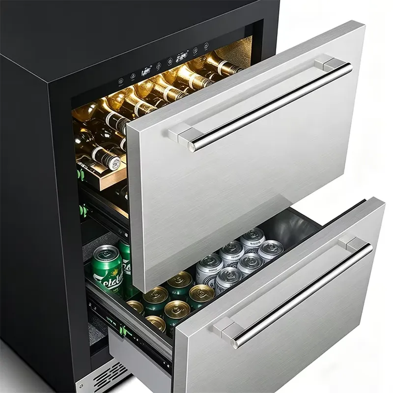 Schwarzer, langlebiger Edelsta – Wine Beer Fridge Dual Zone Bewertung und Preis