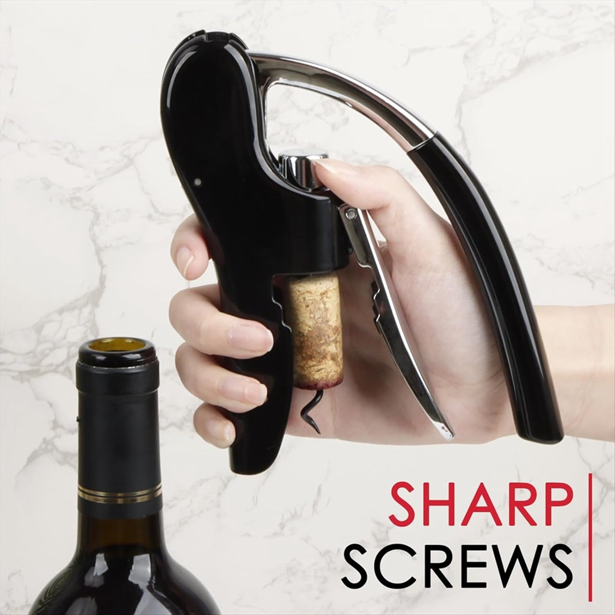 A24I Weinflaschenöffner aus Ed – Cork Screw Lever Bewertung und Preis