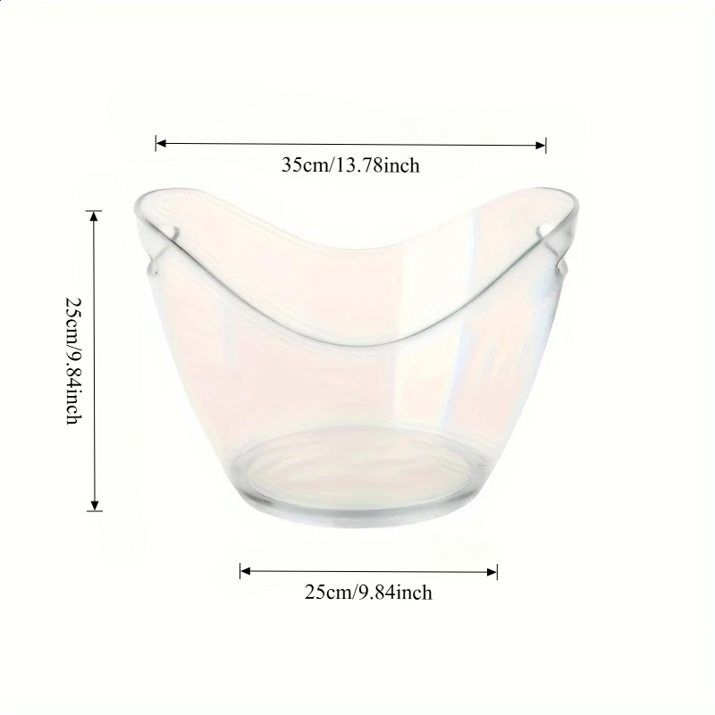 8L Eiskübel Transparent Große  – Wine Beer Holder Bewertung und Preis