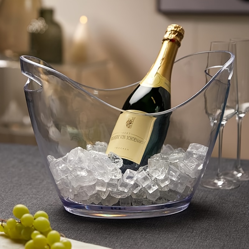 8L Eiskübel Transparent Große  – Wine Beer Holder Bewertung und Preis