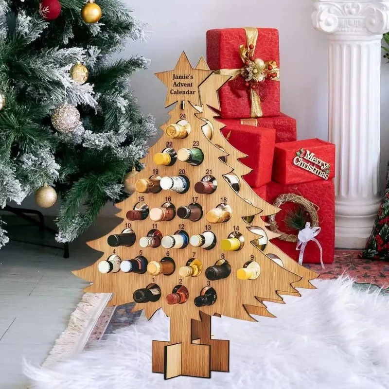 Weihnachts baum Holz Wein rega – Wine Beer Holder Bewertung und Preis