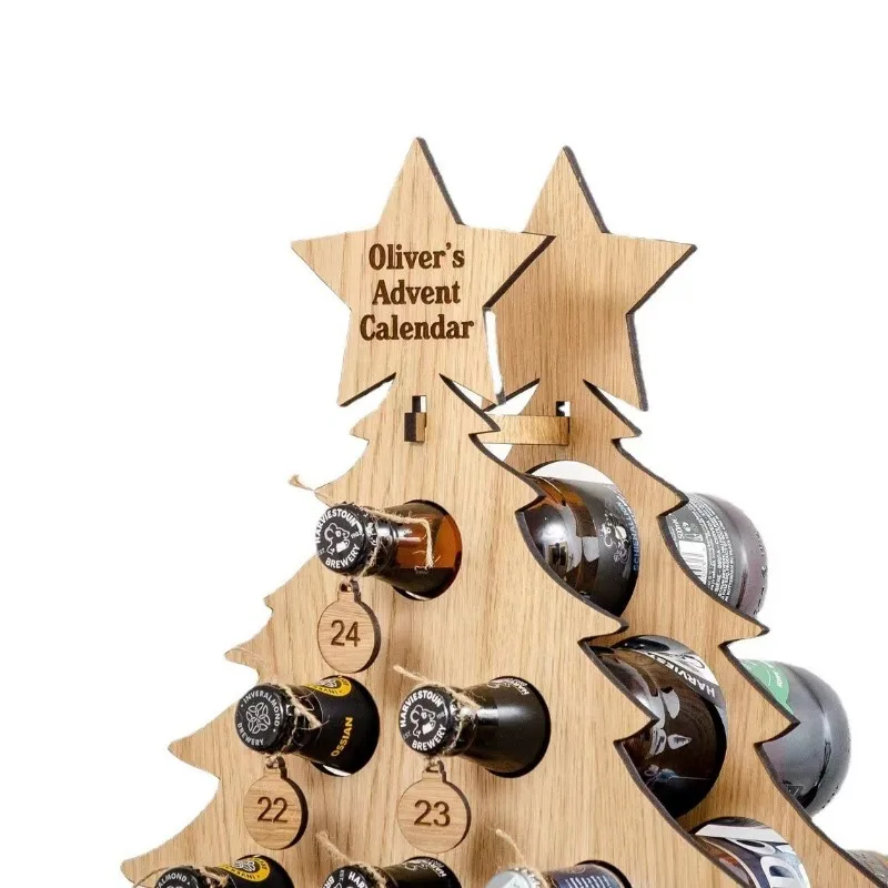 Weihnachts baum Holz Wein rega – Wine Beer Holder Bewertung und Preis